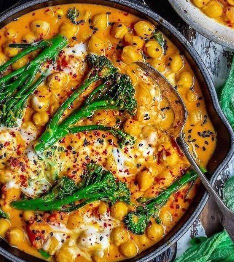 coconut chickpea curry