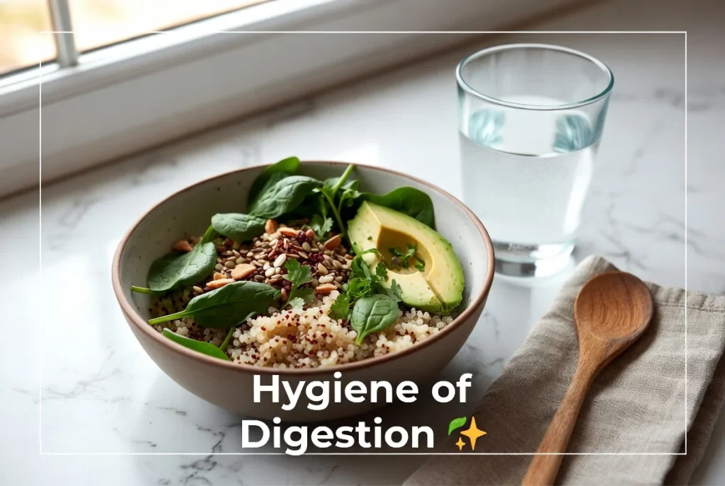 HYGIENE OF DIGESTION. hygiene of digestion