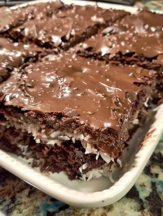 mounds brownies