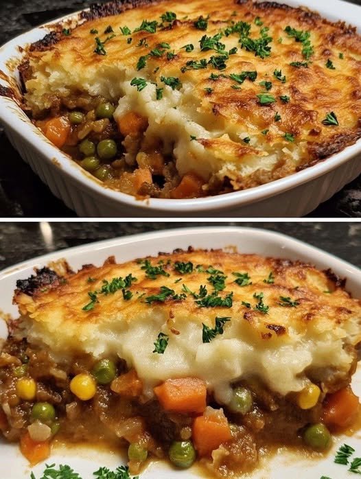 vegan lentil shepherd's pie