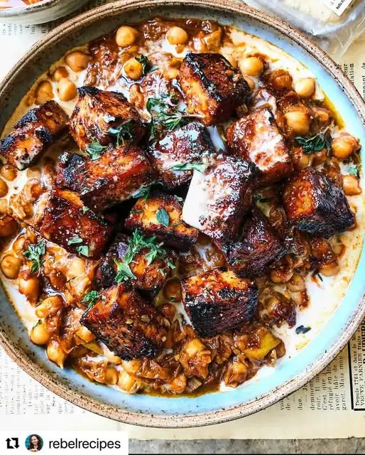 balsamic tofu